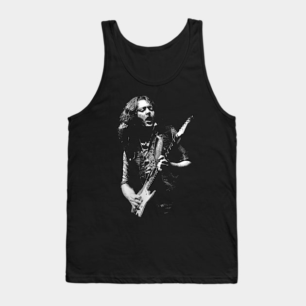 Guitar Hero Tribute Celebrate the Legendary Music of Rory Gallagher with a Stylish T-Shirt Tank Top by QueenSNAKE